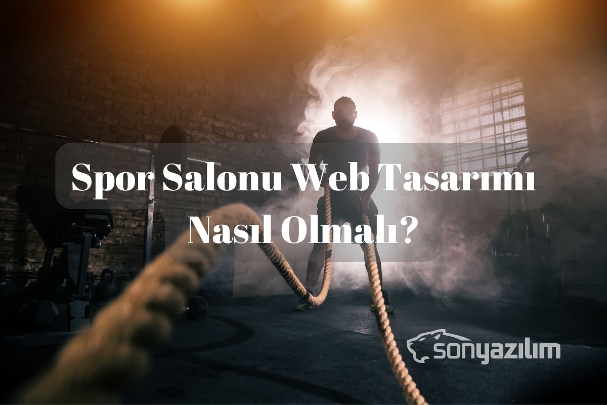 spor salonu web tasarımı