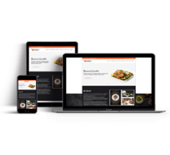 Restaurant & Cafe & Bar & Bistro Web Tasarım V2